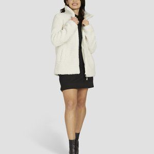 32° Degrees Heat Cream Sherpa Full Zip Jacket
